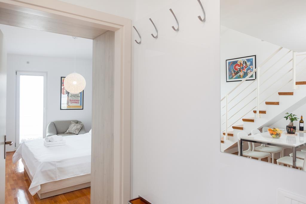 New Gallery Apartment With Beautiful View Baška Voda Exteriör bild