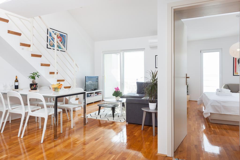 New Gallery Apartment With Beautiful View Baška Voda Exteriör bild